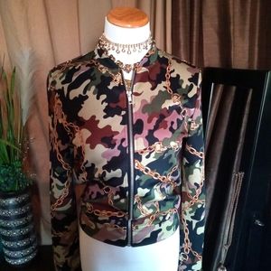 Beautiful camouflage lightweight jacket
